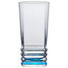 SKLENIČKA NA LONGDRINK - čiré/tyrkysová, Konvenční, sklo (6,8/14cm) - Homeware SKLENIČKA NA LONGDRINK - čiré/tyrkysová, Konvenční, sklo (6,8/14cm) - Homeware