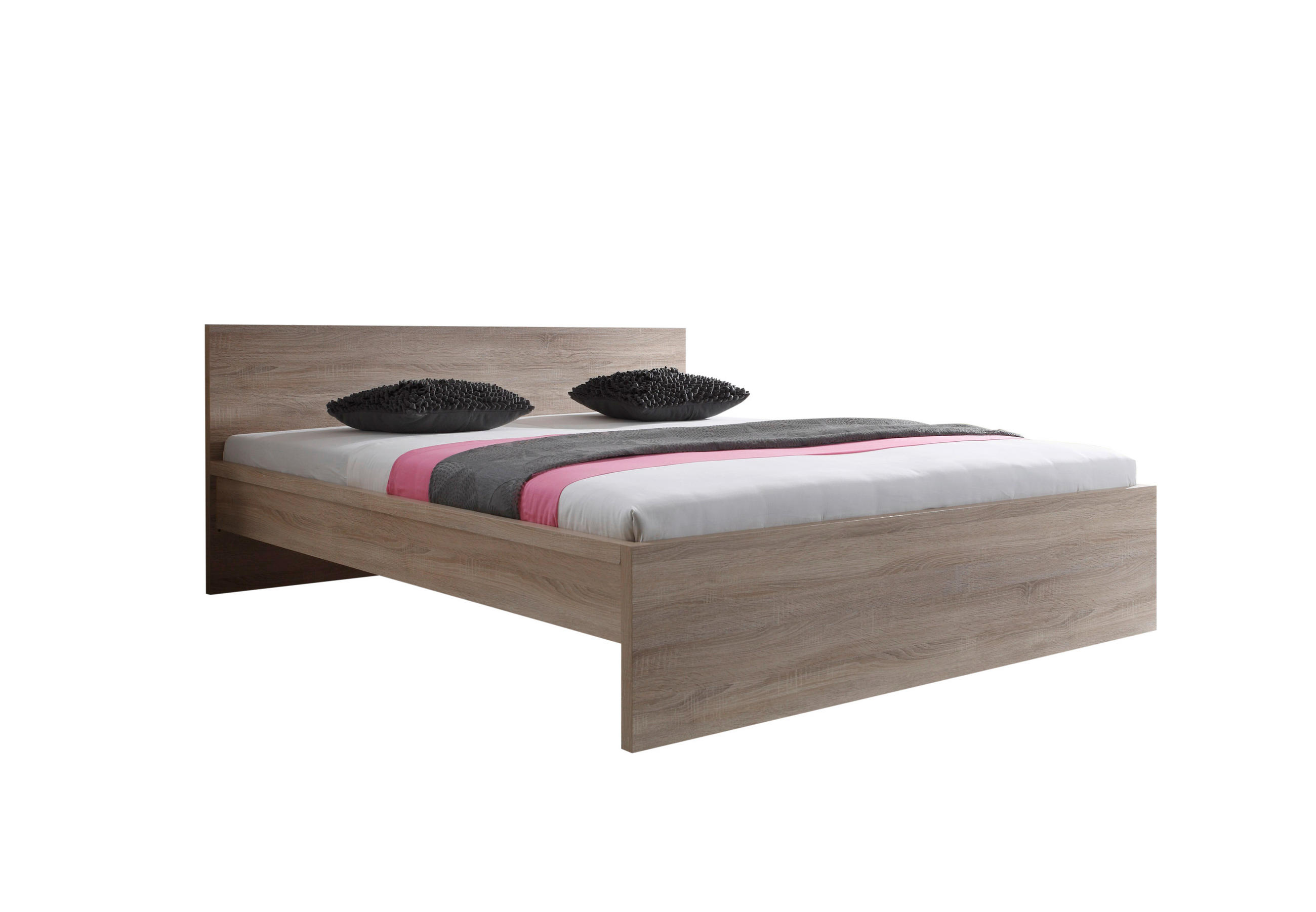 POSTEL, 180/200 cm, Sonoma dub - Sonoma dub, Design, kompozitní dřevo (180/200cm) - Carryhome