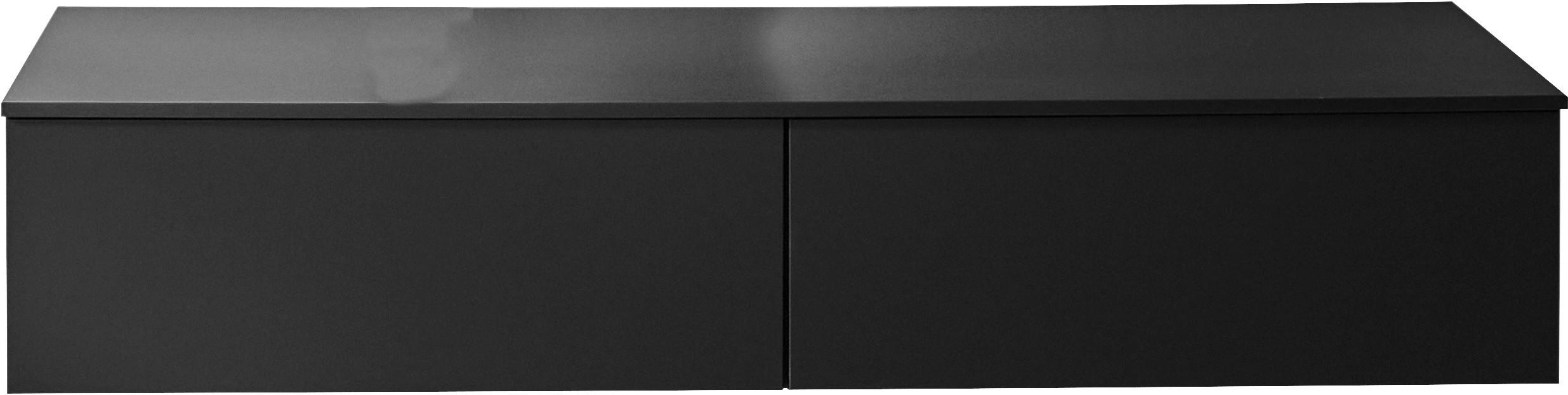 UNTERSCHRANK   - Schwarz, MODERN, Holzwerkstoff (160,3cm) - Celina Home