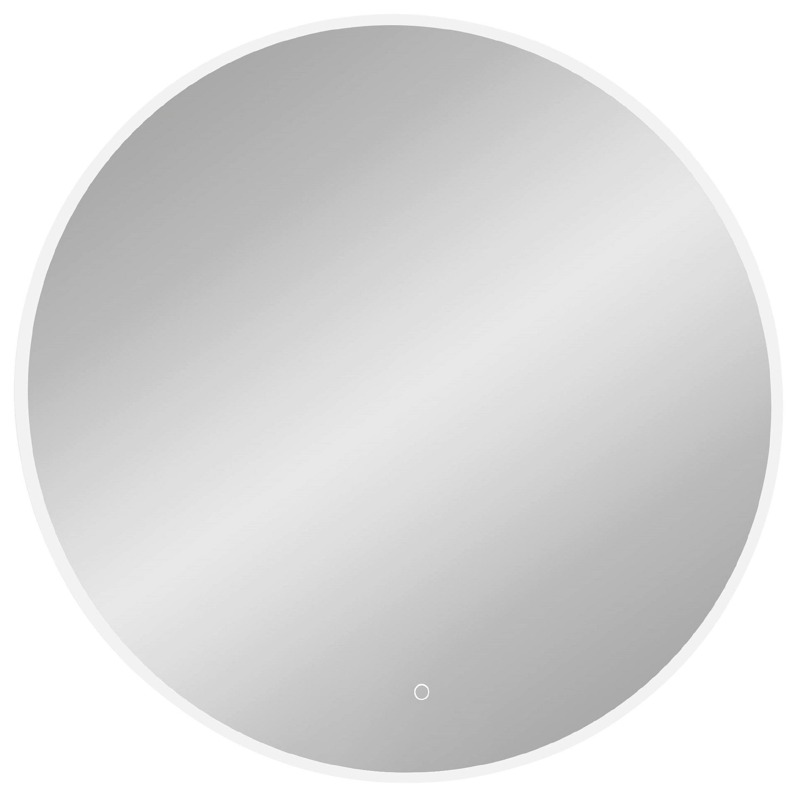 BADEZIMMERSPIEGEL 100/100/4,2 cm  - Silberfarben, MODERN, Glas/Kunststoff (100/100/4,2cm) - Celina Home