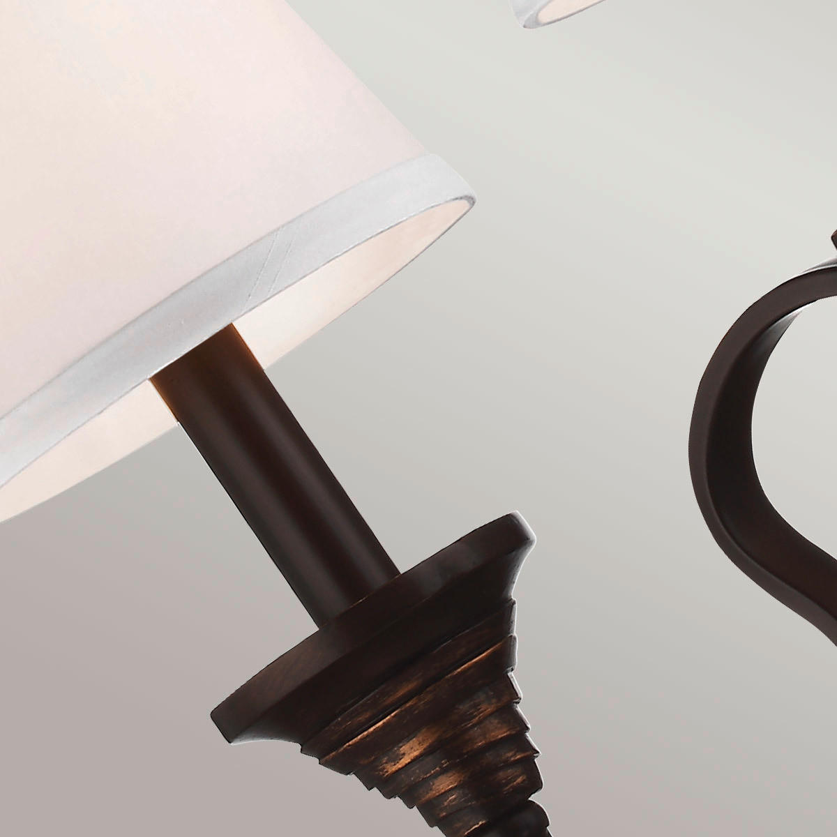 KRONLEUCHTER 55.9 /67.3 cm    - Bronzefarben, Konventionell, Metall (55.9 /67.3cm) - Elstead Lighting