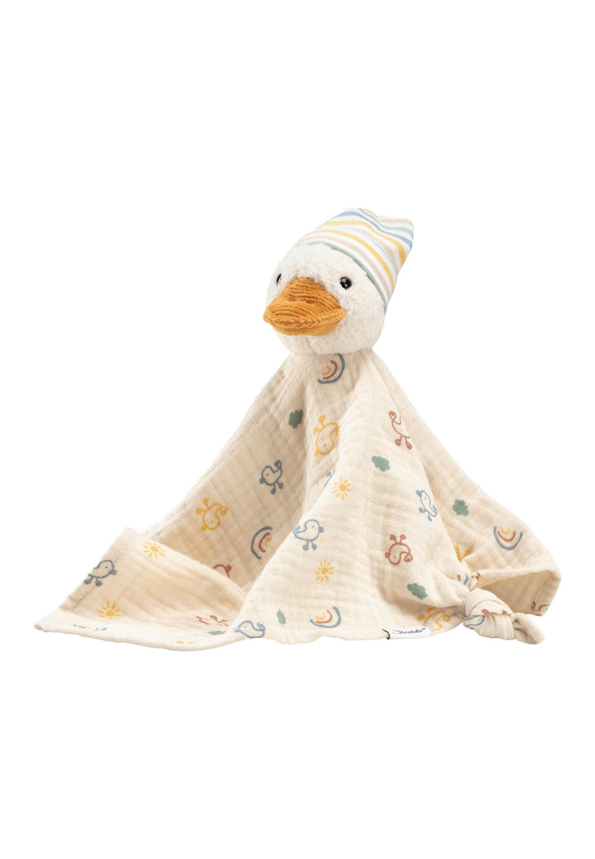 SCHMUSETUCH - Ecru, Basics, Textil (34/55/10cm) - Sterntaler