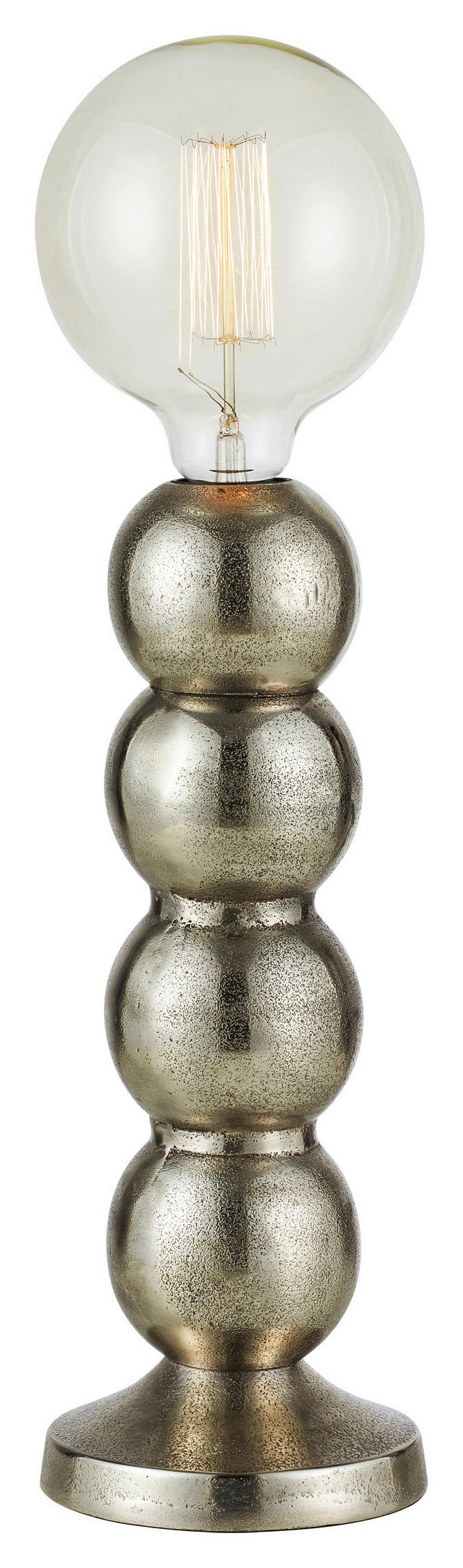 TISCHLEUCHTE GONG 12.5/33/12.5 cm   - Silberfarben, Basics (12.5/33/12.5cm) - Markslöjd
