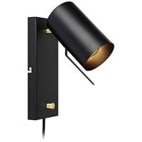 NÁSTĚNNÉ SVÍTIDLO, 20/9,5/27 cm - černá, Basics, kov (20/9,5/27cm) - Markslöjd