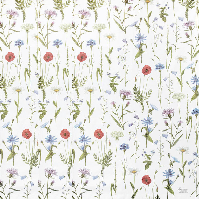 Thumbnail - Geschirrtuch-Set Hedgerow, Mehrfarbig, Textil, 3-teilig, Blume, 50x70 cm, Kochen, Geschirrtücher & Schürzen, Geschirrtüc...