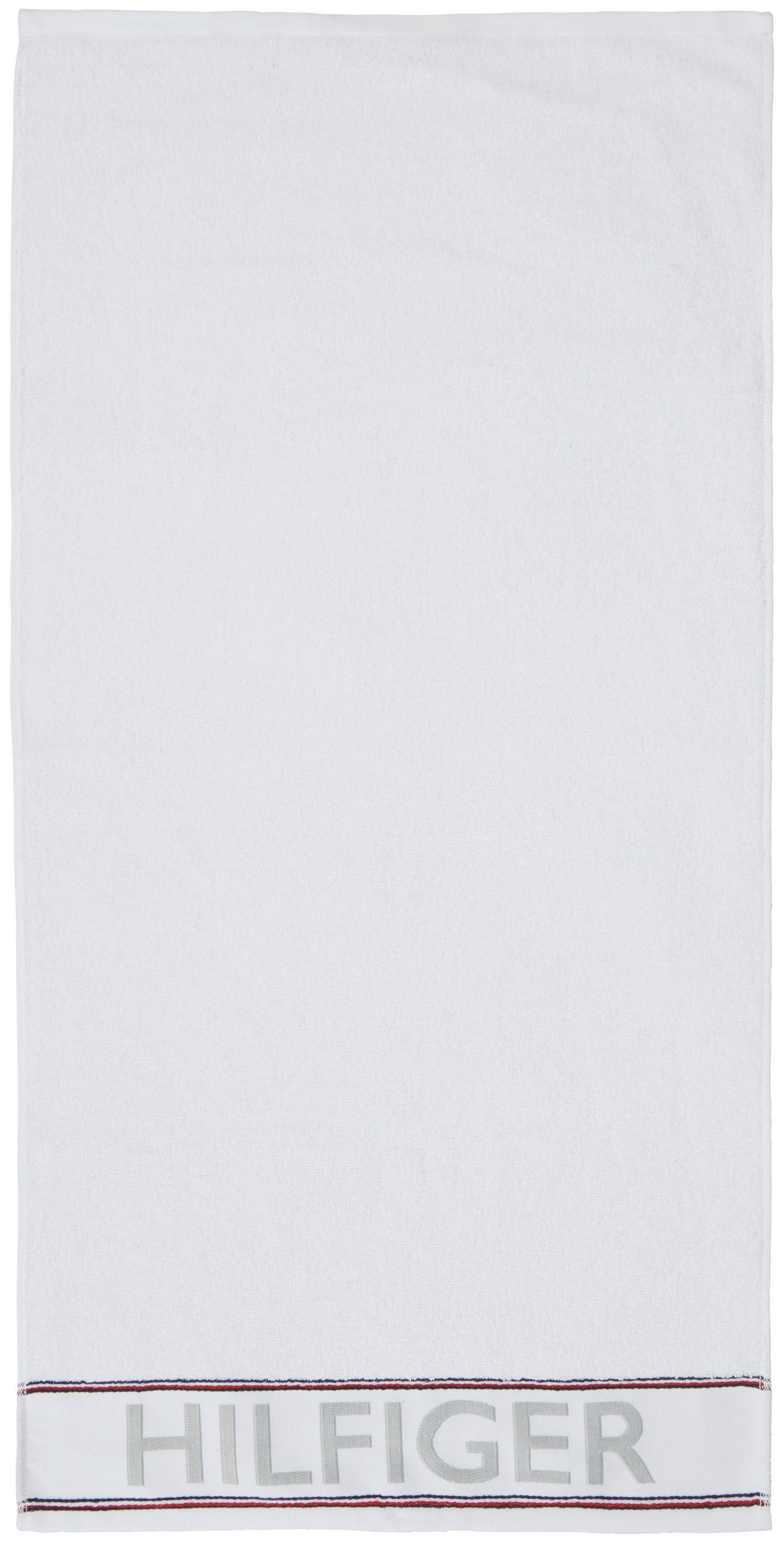 RUČNÍK, 50/100 cm, bílá - bílá, Basics, textil (50/100cm) - Tommy Hilfiger