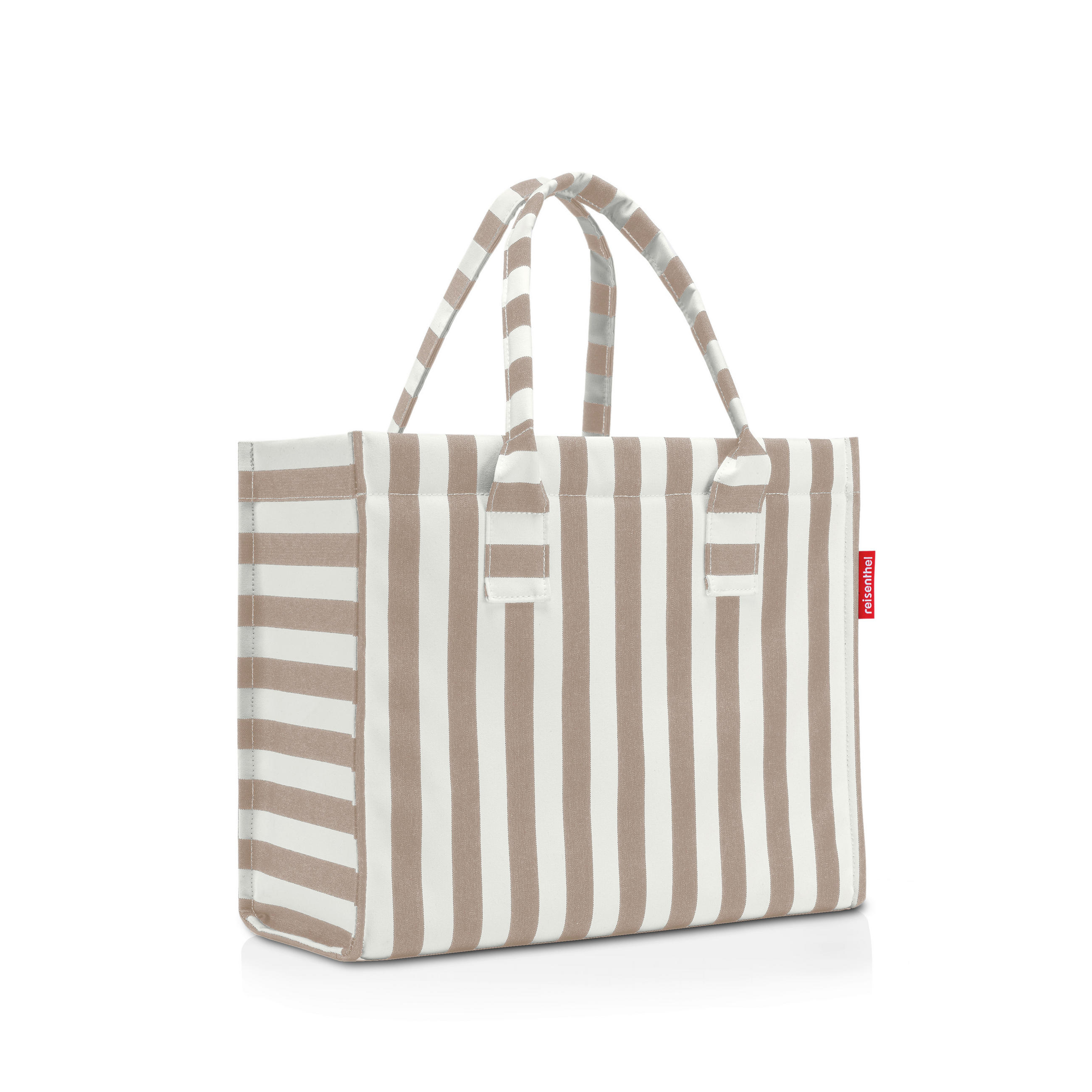 Reisenthel Shopper Daily shopper summerstripes coffee Creme 42x35x17 cm