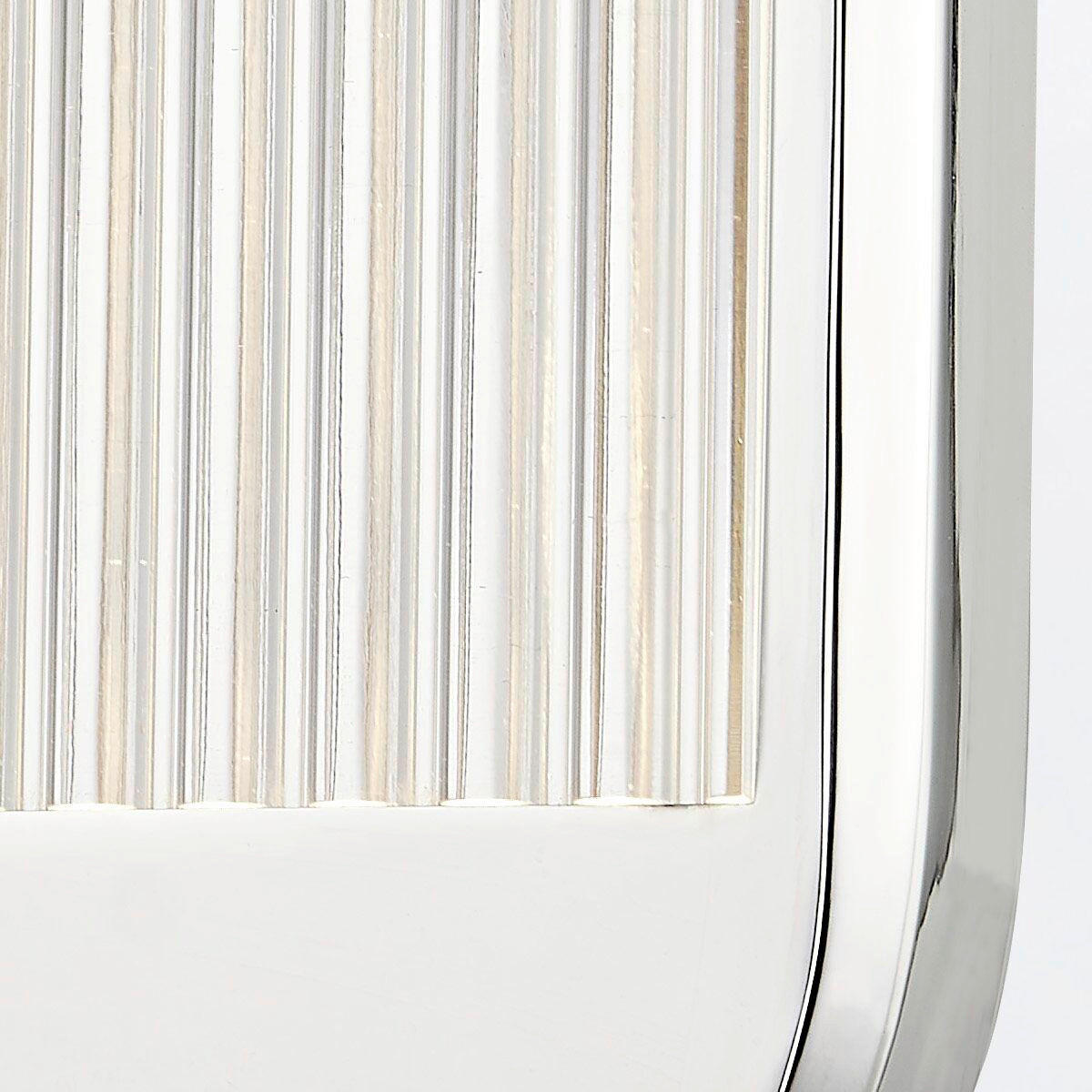 LED-WANDLEUCHTE    - Nickelfarben, KONVENTIONELL, Glas/Metall (42,2/14,2/11,4cm) - Elstead Lighting