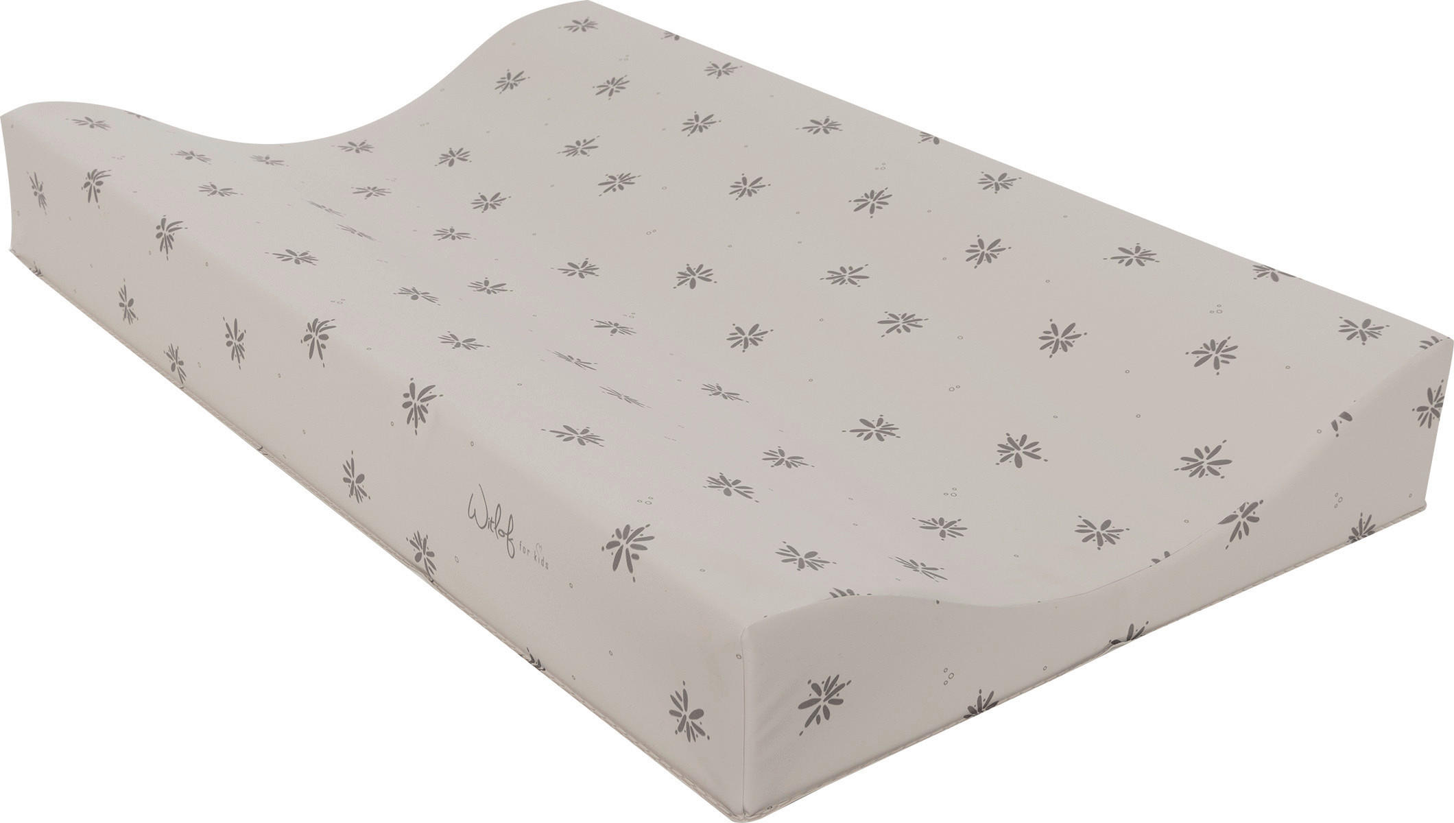 WICKELAUFLAGE - Grauweiß, Basics, Kunststoff (72/44/9cm) - Witlof for Kids