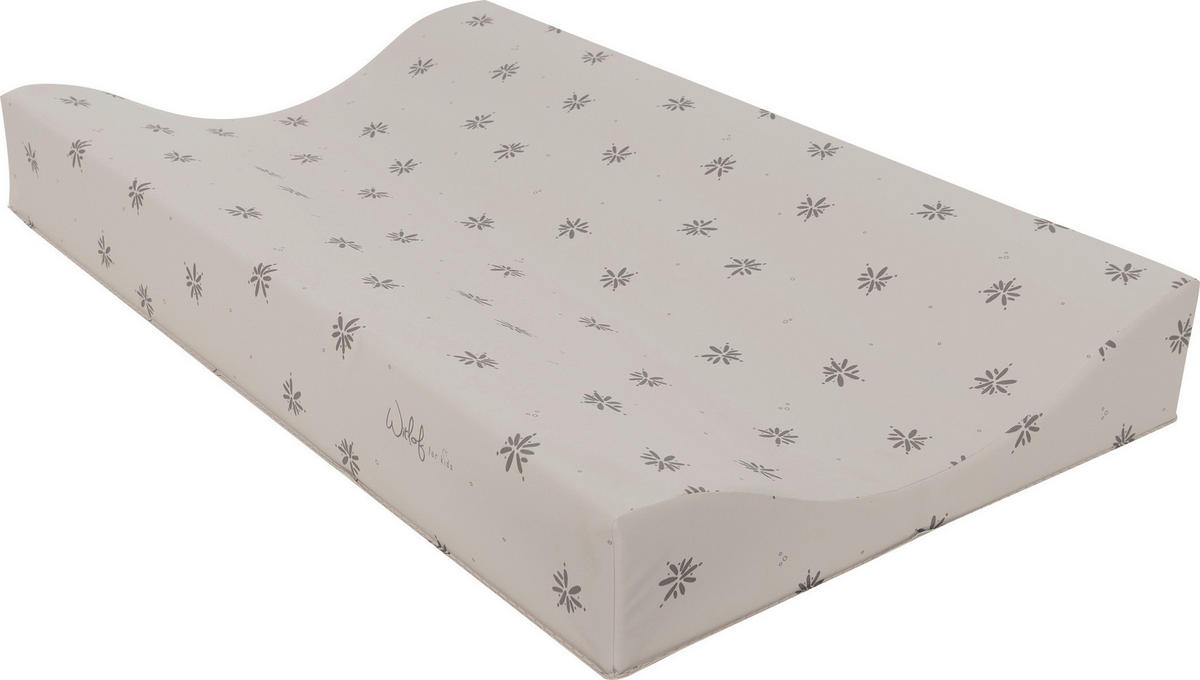 WICKELAUFLAGE - Grauweiß, Basics, Kunststoff (72/44/9cm) - Witlof for Kids