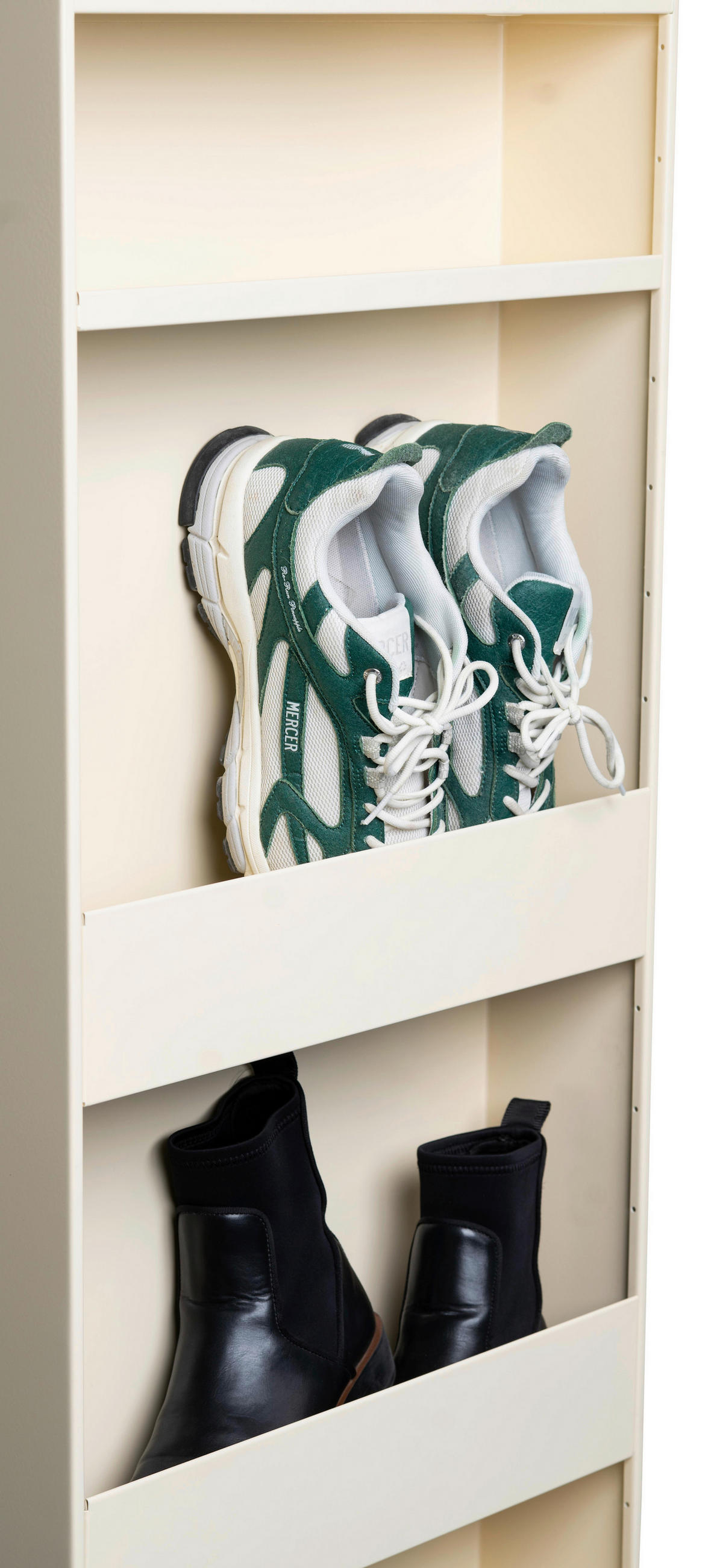 HÄNGESCHUHSCHRANK Creme  - Creme, Design, Metall (47/150/12cm) - Xora