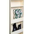 HÄNGESCHUHSCHRANK  in 47/150/12 cm  - Creme, Design, Metall (47/150/12cm) - Xora