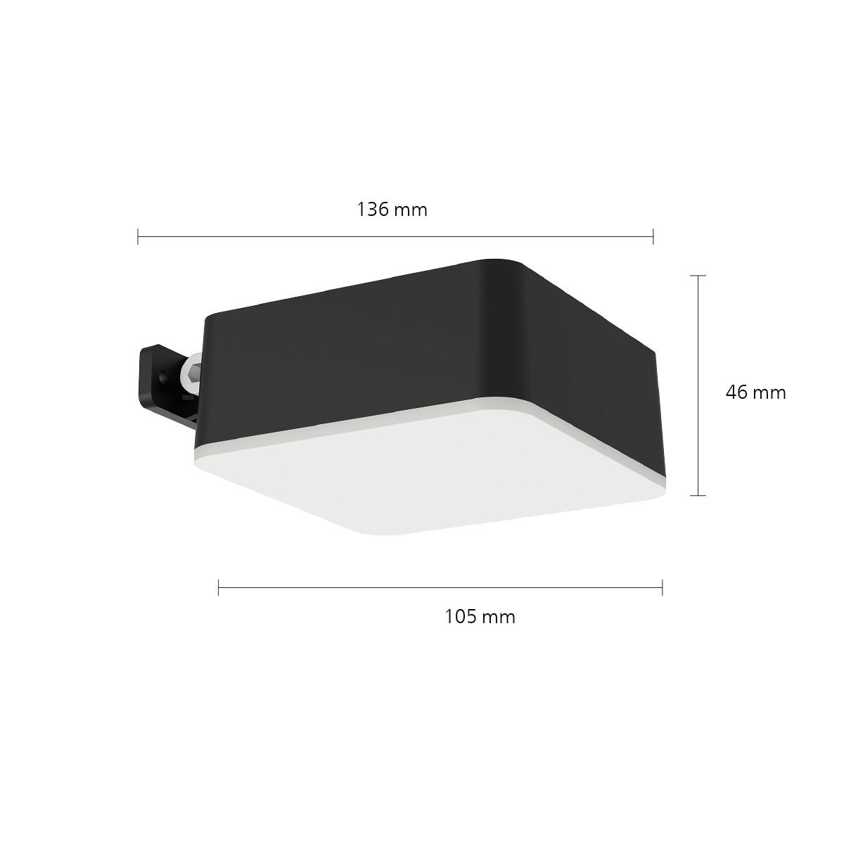 SOLARLEUCHTE 10,5/4,6/13,6 cm   - Schwarz, KONVENTIONELL, Kunststoff (10,5/4,6/13,6cm) - Philips