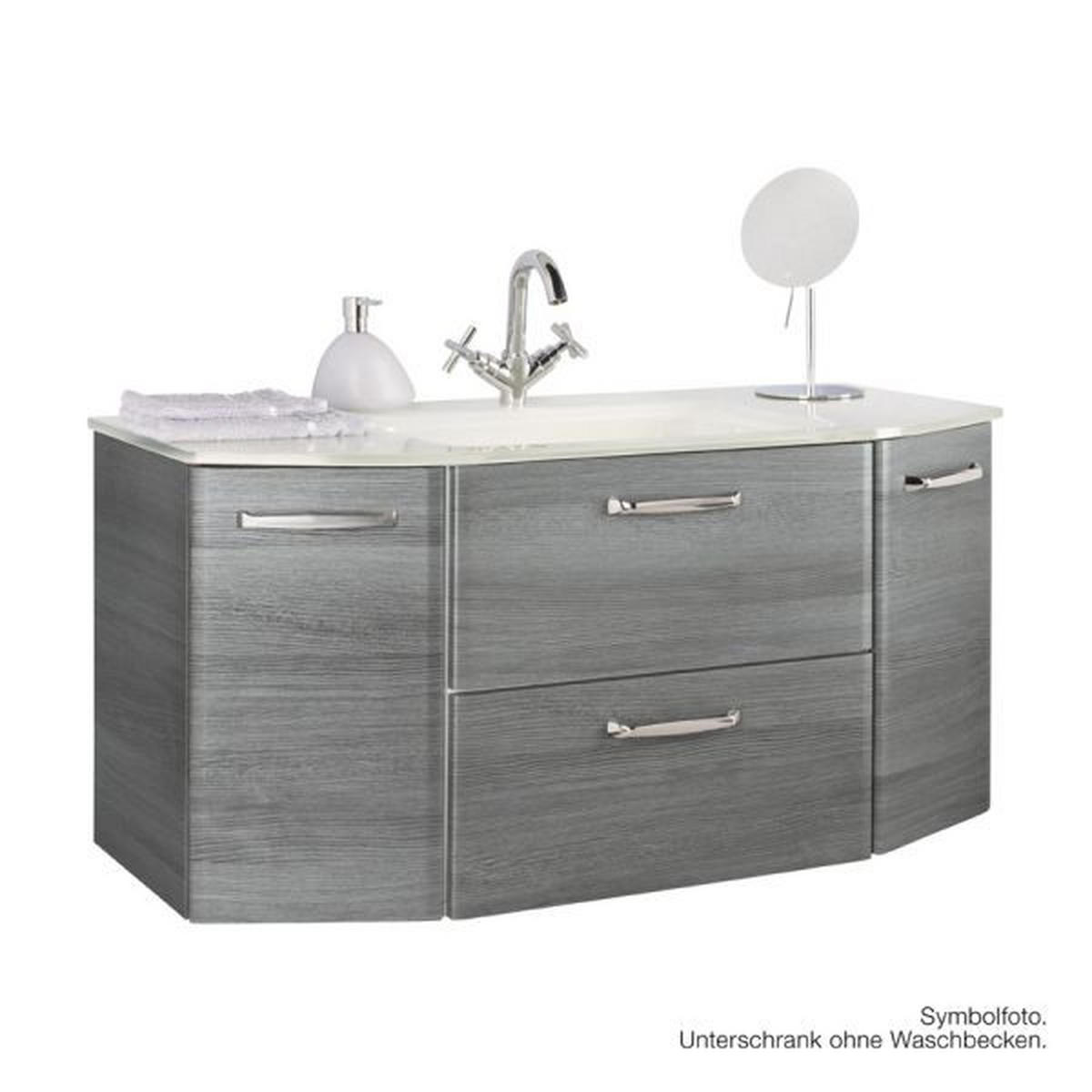 OMARICA ZA POD UMIVALNIK  - barve kroma/barve grafita, Design, les (111/52/48cm) - Xora