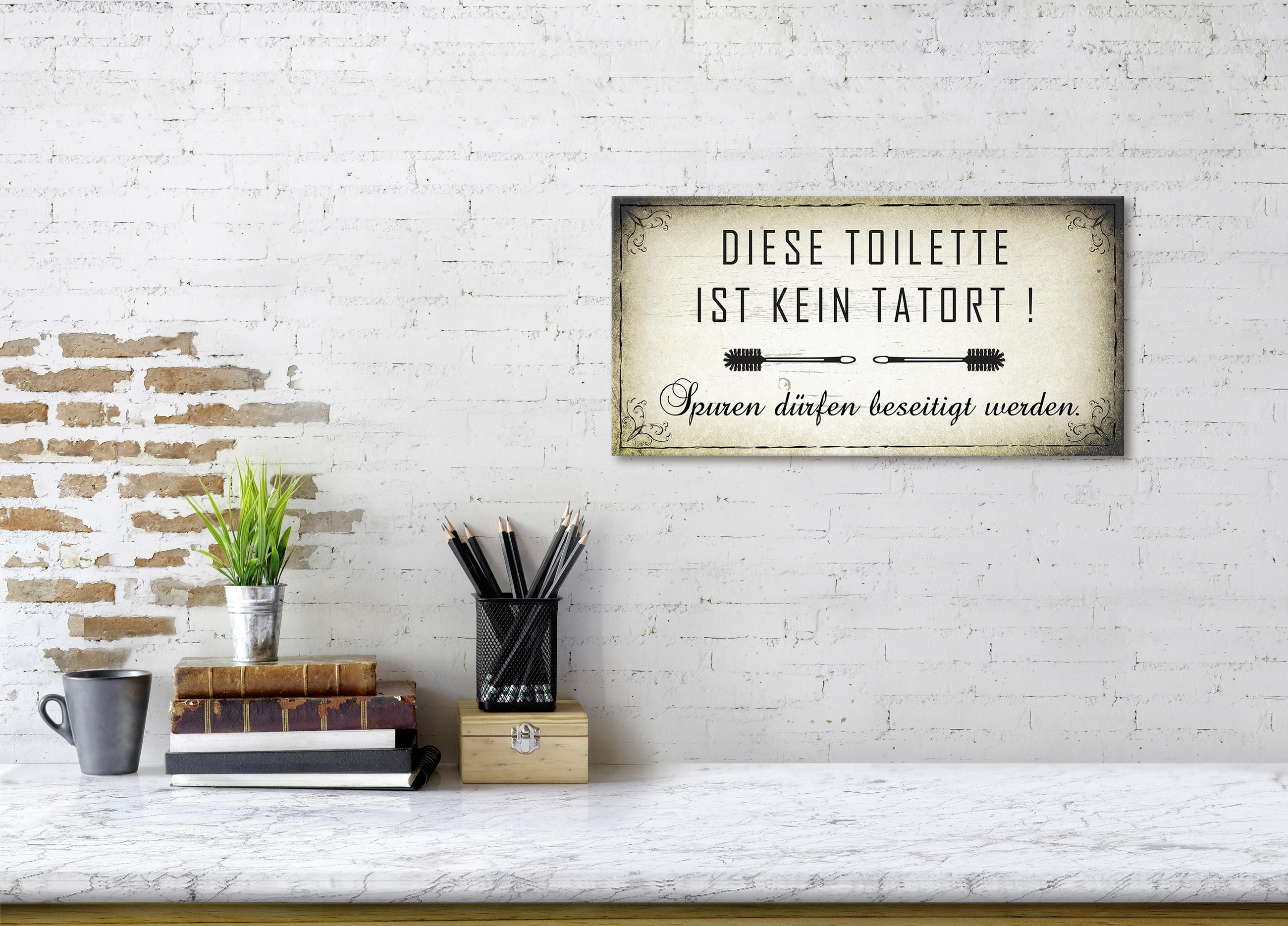 DEKOPANEEL Text 20/40 cm  - Multicolor, Basics, Holz (20/40cm) - Euroart