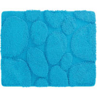 KOUPELNOVÁ PŘEDLOŽKA, 40/50 cm - světle modrá, Basics, plast (40/50cm) - Grund