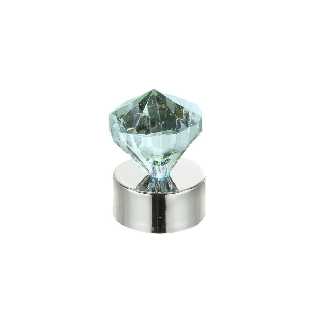 LED-BORDSLAMPA 9/4,2 cm   - lila/klar, Basics, plast (9/4,2cm)