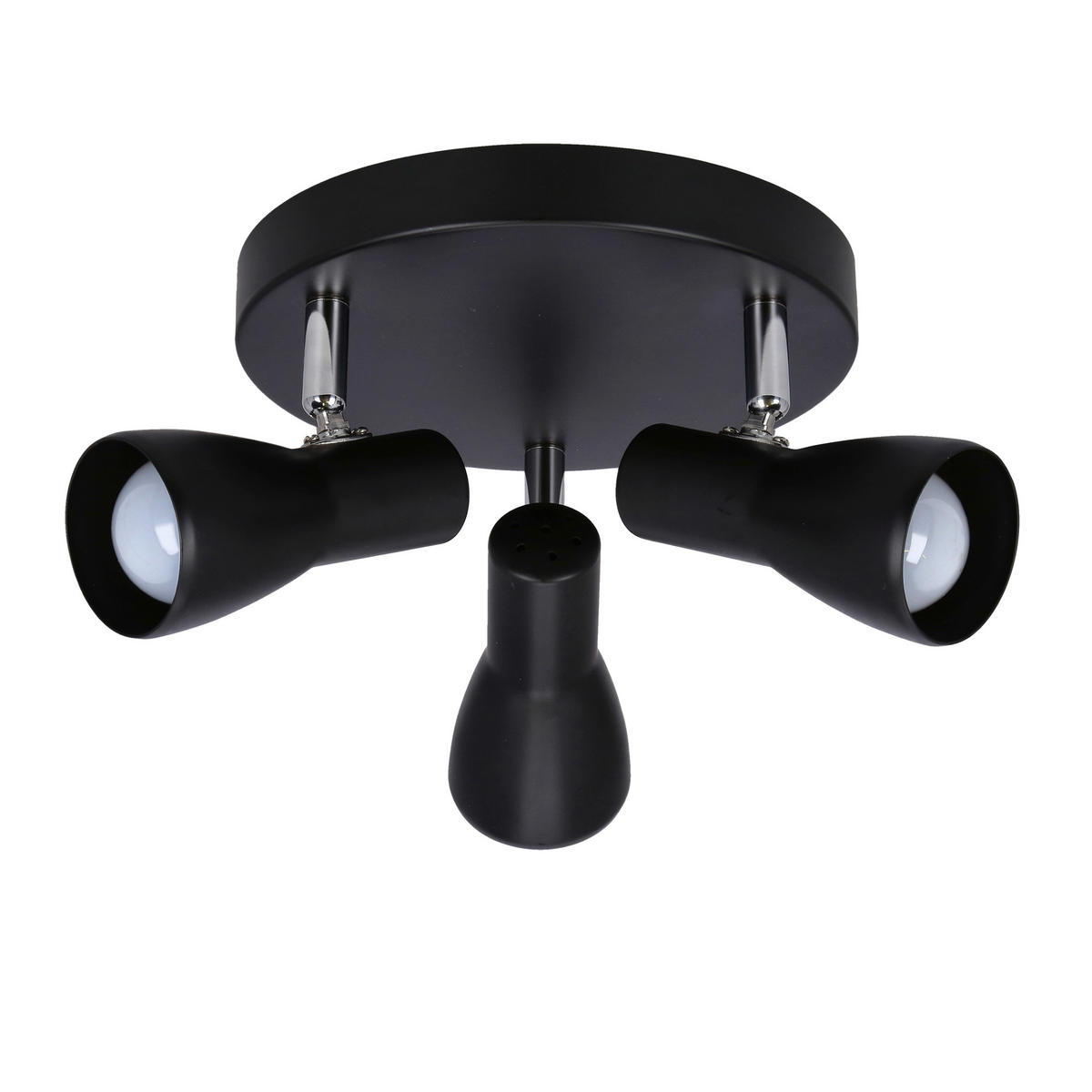 STRAHLER 29/29/8 cm   - Schwarz, Trend, Metall (29/29/8cm)