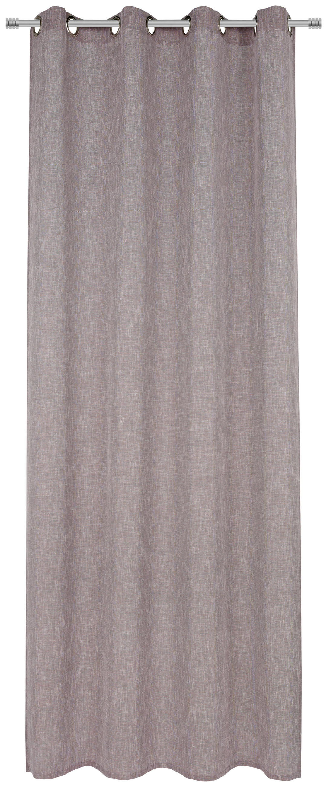 ÖSENSCHAL RIOSTA blickdicht 140/245 cm   - Bordeaux, Basics, Textil (140/245cm) - Esposa