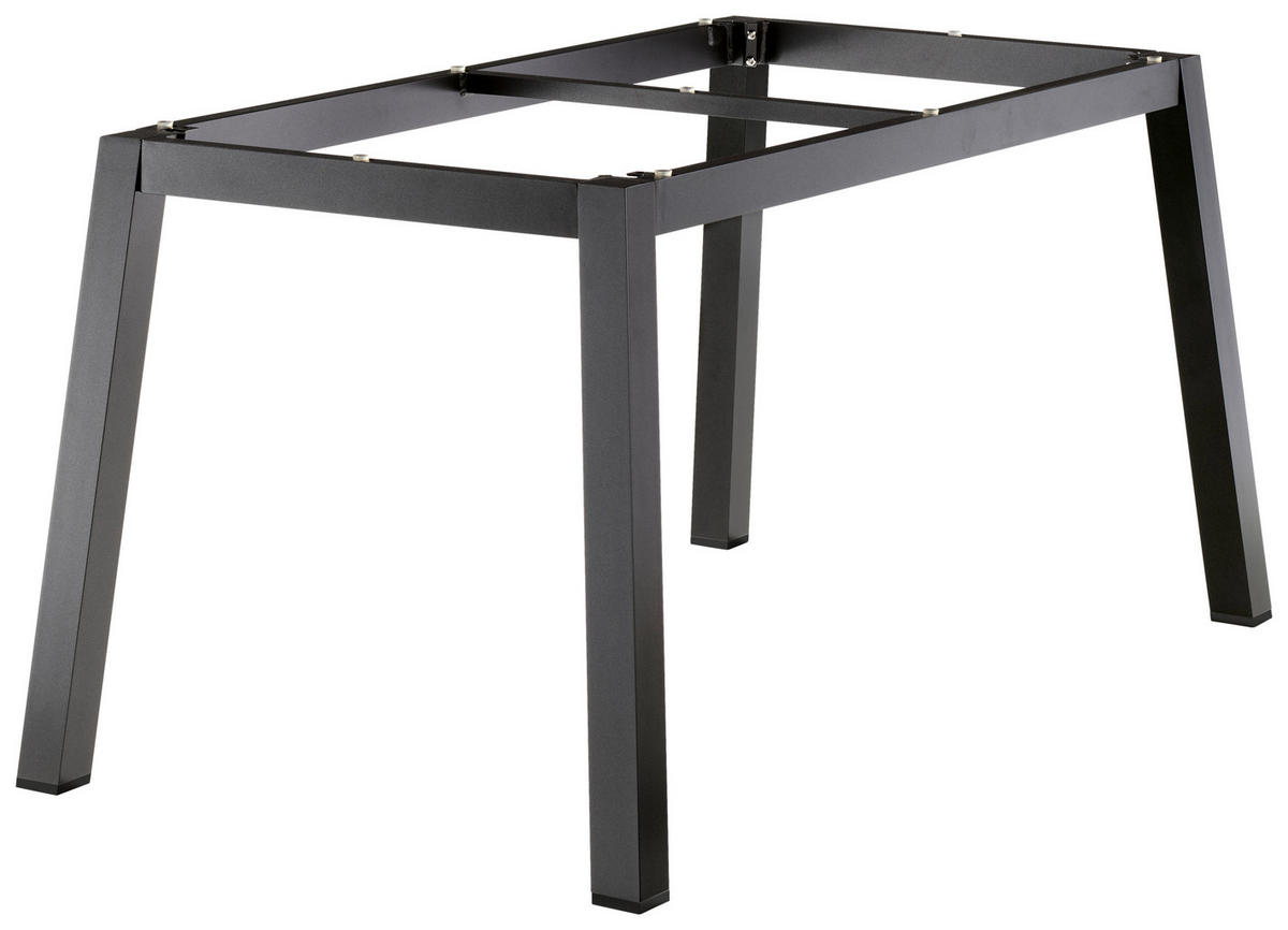 GARTENTISCHGESTELL 160/90/73 cm Metall  - Grau, Basics, Metall (160/90/73cm) - Sieger