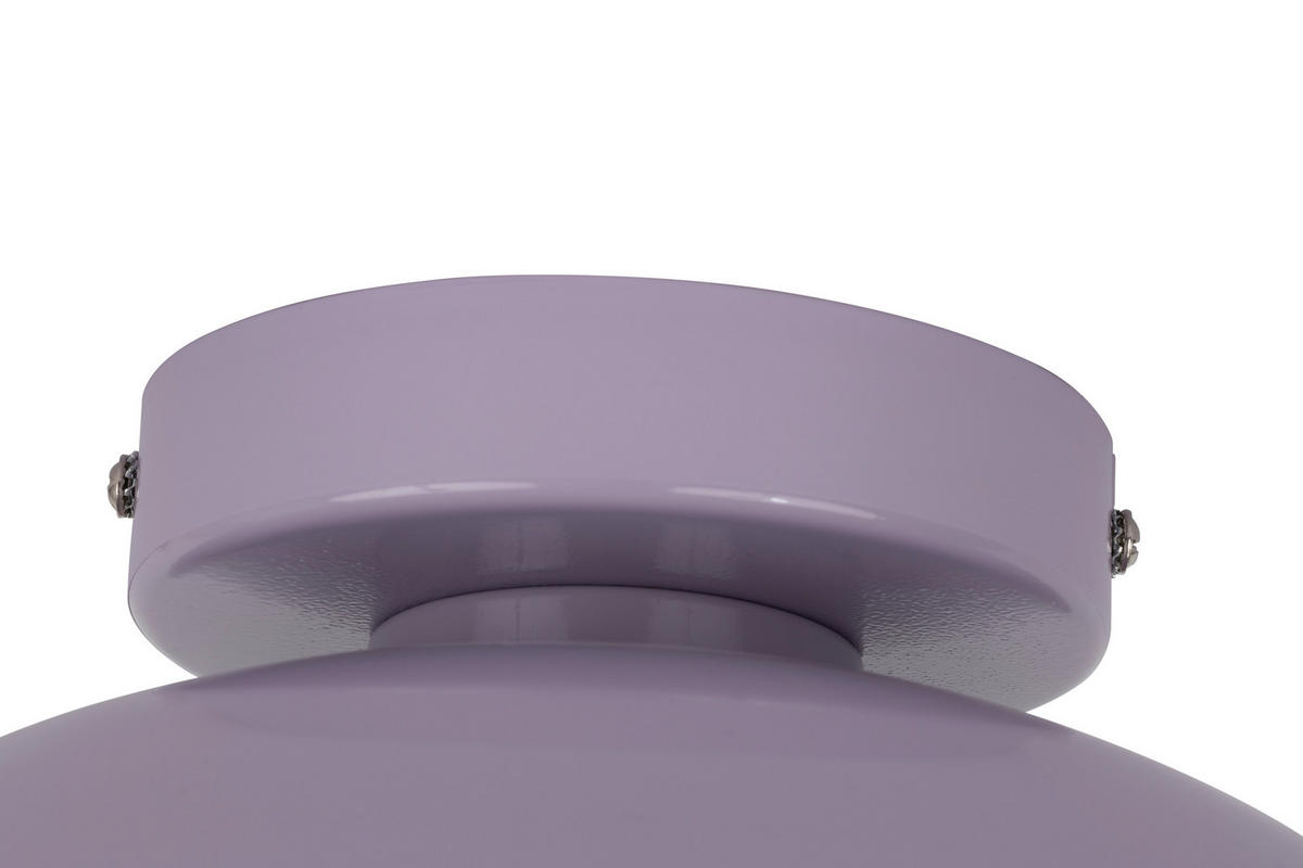DECKENLEUCHTE  30/15 cm    - Lila, Design, Kunststoff/Metall (30/15cm) - Collet's Monde