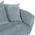 SCHLAFSOFA Flachgewebe Blau  - Blau/Schwarz, KONVENTIONELL, Kunststoff/Textil (250/74/108cm) - Carryhome