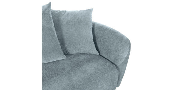SCHLAFSOFA Flachgewebe Blau  - Blau/Schwarz, KONVENTIONELL, Kunststoff/Textil (250/74/108cm) - Carryhome