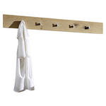 GARDEROBENLEISTE Wildeiche furniert Eichefarben  - Eichefarben, LIFESTYLE, Holz (120/15/2cm) - Linea Natura