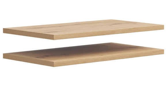 EINLEGEBODENSET 66,9/2,2/36 cm - Eiche Artisan, MODERN, Holzwerkstoff (66,9/2,2/36cm) - Carryhome