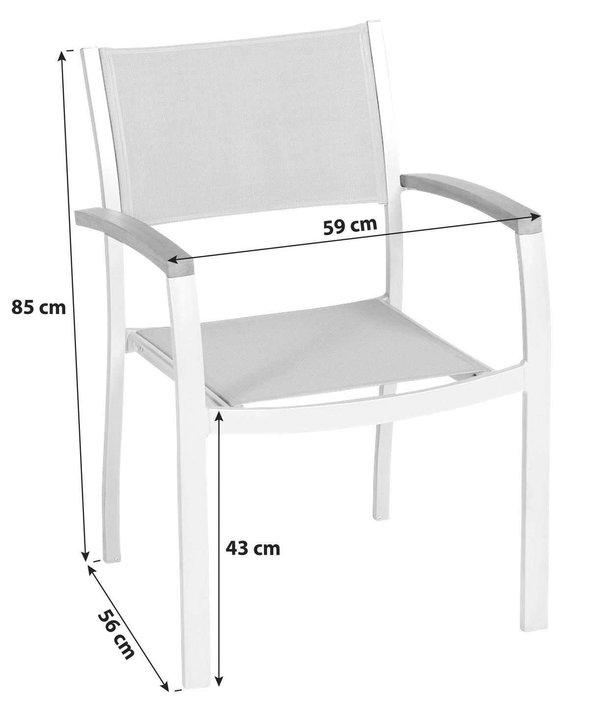 ZAHRADNÍ SESTAVA dřevo, kov, textil - šedá/barvy stříbra, Romantický / Rustikální, kov/dřevo - Gardenson