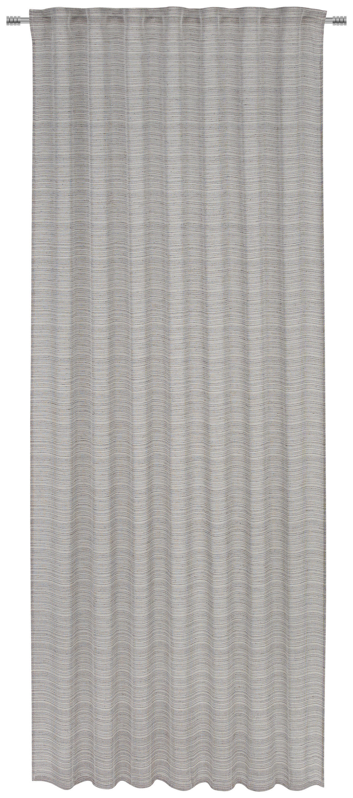 KÉSZFÜGGÖNY áttetsző  - szürke, Design, textil (140/245cm) - Esposa