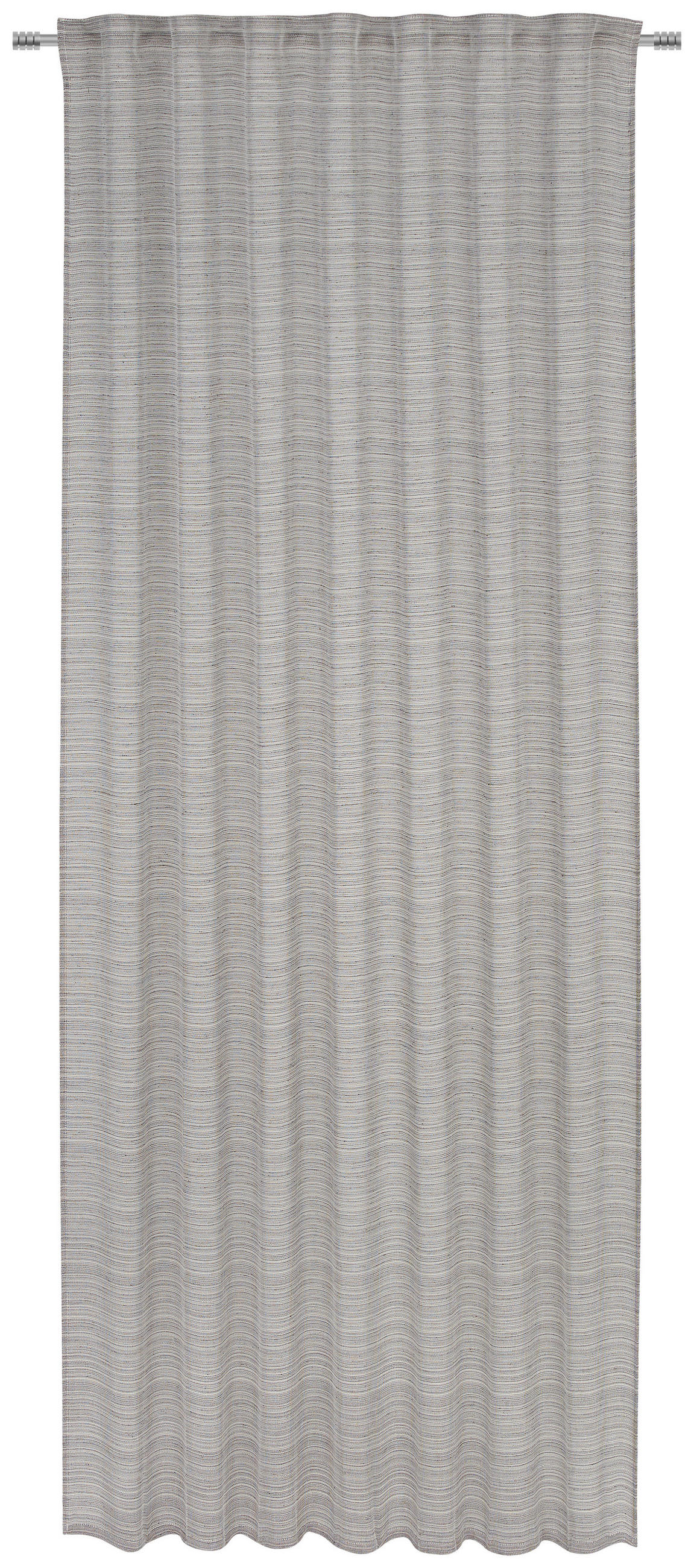 KÉSZFÜGGÖNY áttetsző  - szürke, Design, textil (140/245cm) - Esposa