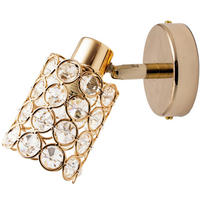 STRAHLER   - Transparent/Roségold, KONVENTIONELL, Glas/Metall (8/16cm)