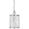 HÄNGLAMPA I KRISTALL Victoria 26/150 cm  - kromfärg, Design, metall/glas (26/150cm)