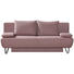 SCHLAFSOFA in Textil Rosa - Schwarz/Rosa, MODERN, Textil/Metall (202/90/91cm) - Xora SCHLAFSOFA in Textil Rosa - Schwarz/Rosa, MODERN, Textil/Metall (202/90/91cm) - Xora