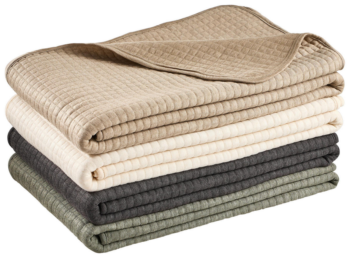 WOHNDECKE 150/200 cm  - Dunkelgrau, Textil (150/200cm) - Esposa