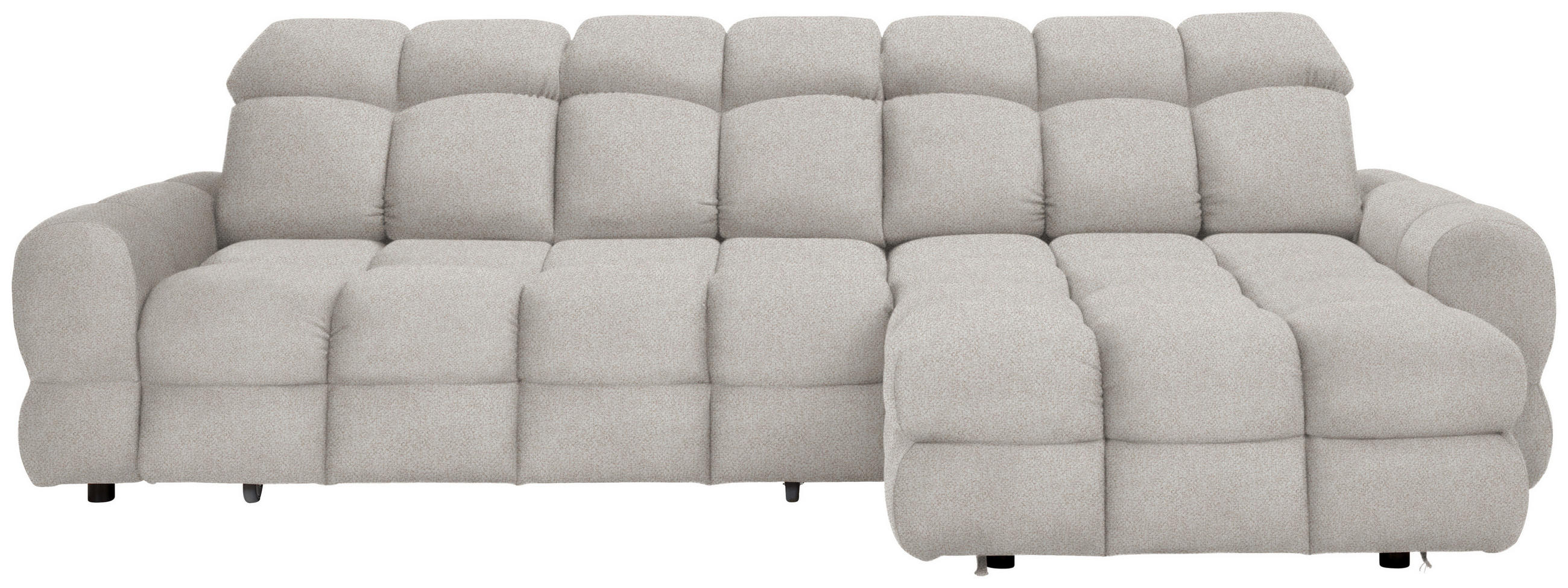 HÖRNSOFFA i velour beige  - beige/svart, Design, textil/plast (283/178cm) - Welnova