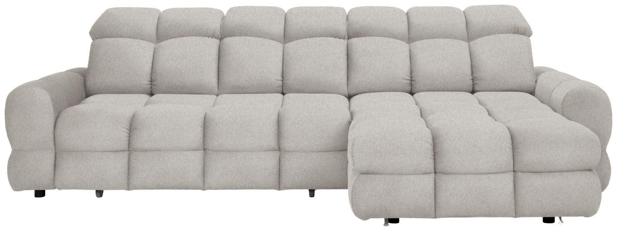 HÖRNSOFFA i velour beige  - beige/svart, Design, textil/plast (283/178cm) - Welnova