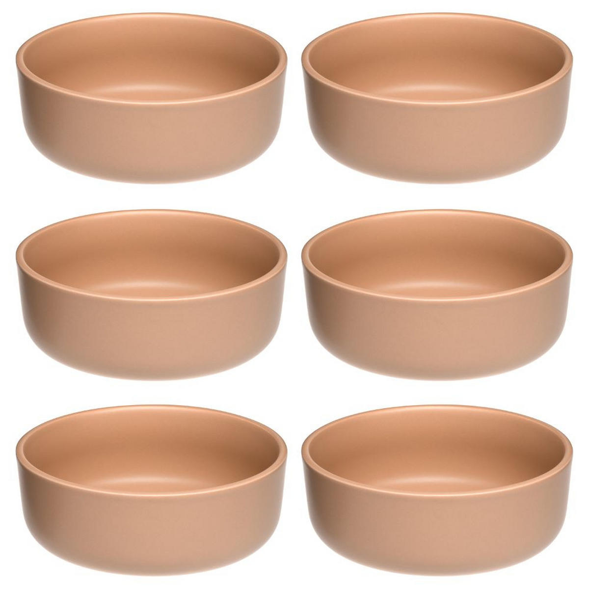 SCHALE ROMA   - Aprikose, KONVENTIONELL, Keramik (15,70/6,60/15,70cm) - Leonardo