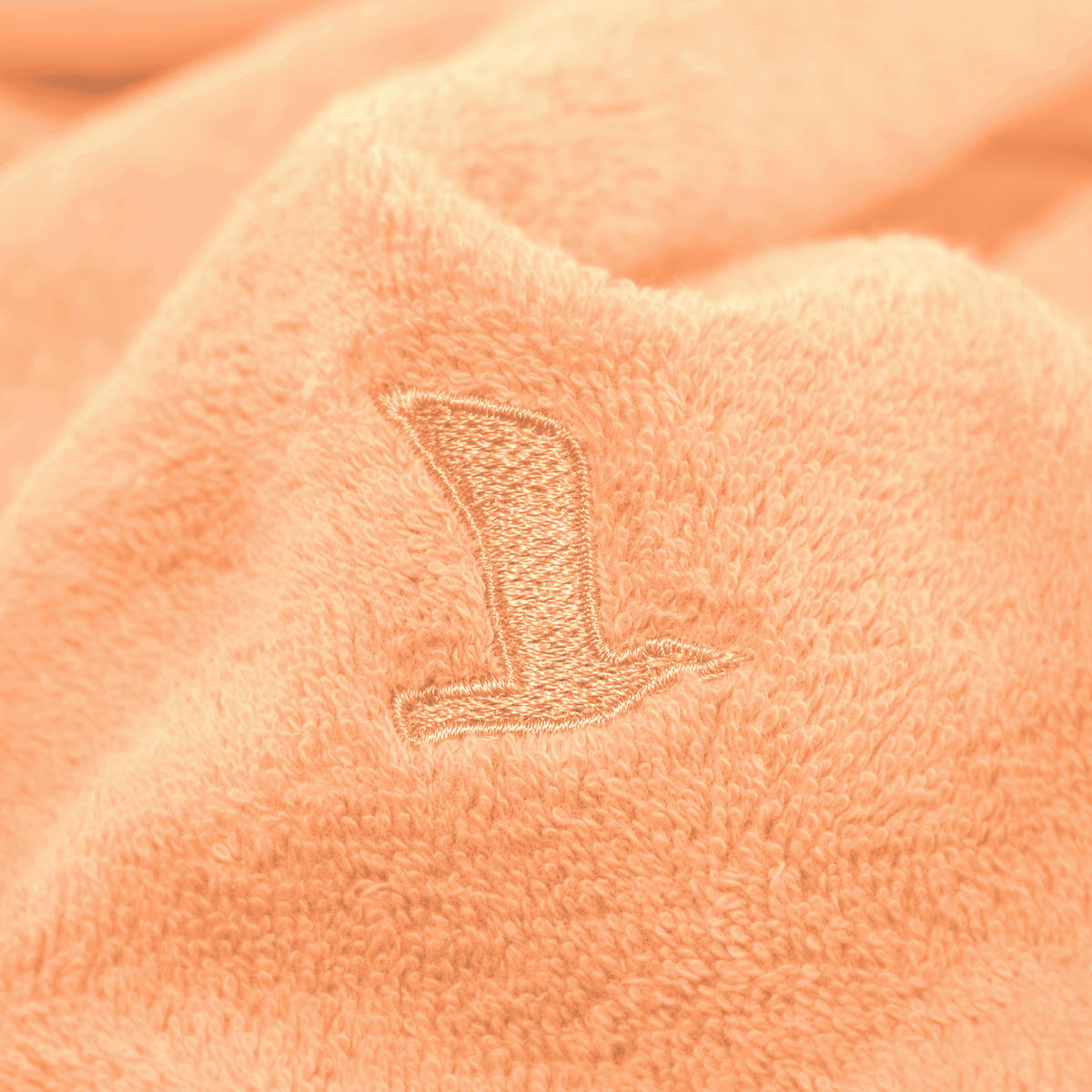 HANDTUCH Superwuschel Aprikose  - Aprikose, Basics, Textil (60/110cm) - Moeve