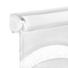 DUOROLLO halbtransparent 80 160 cm - Weiß, Design, Kunststoff (80 160 cm) - Homeware DUOROLLO halbtransparent 80 160 cm - Weiß, Design, Kunststoff (80 160 cm) - Homeware