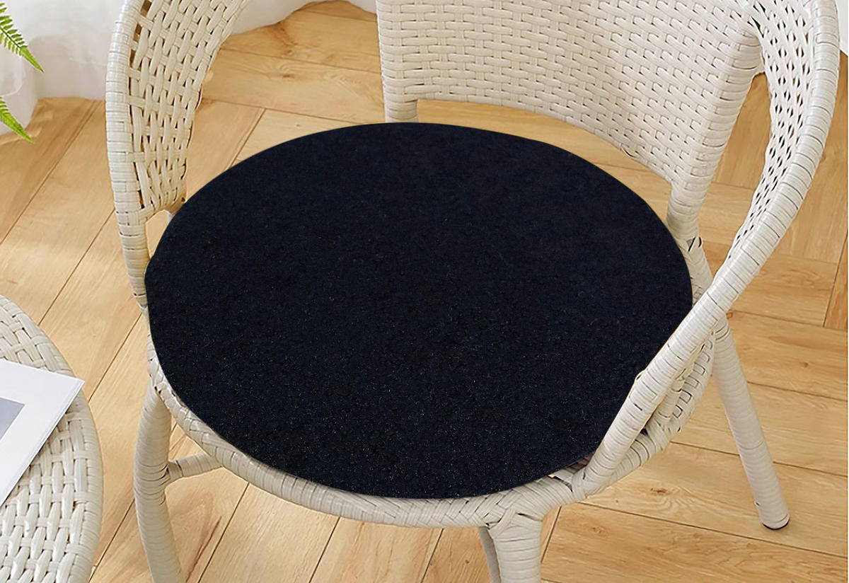 SITZKISSEN   38 cm  - Schwarz, Basics, Textil (38cm) - Esposa