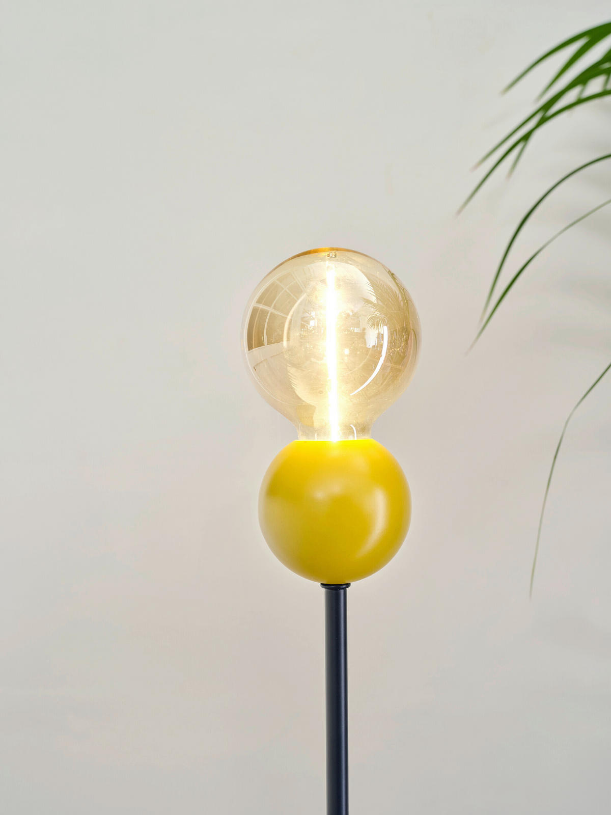 TISCHLEUCHTE 15/40 cm   - Gelb, Design, Metall (15/40cm) - Osram