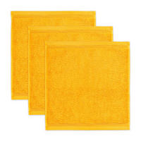 FROTTIERSET Superwuschel Gelb 3-teilig  - Gelb, Basics, Textil (30/30cm) - Moeve