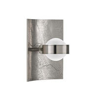 LED VÄGGLAMPA Bondy   - nickelfärgad, Design, metall (21/16/16,5cm) - Fischer & Honsel