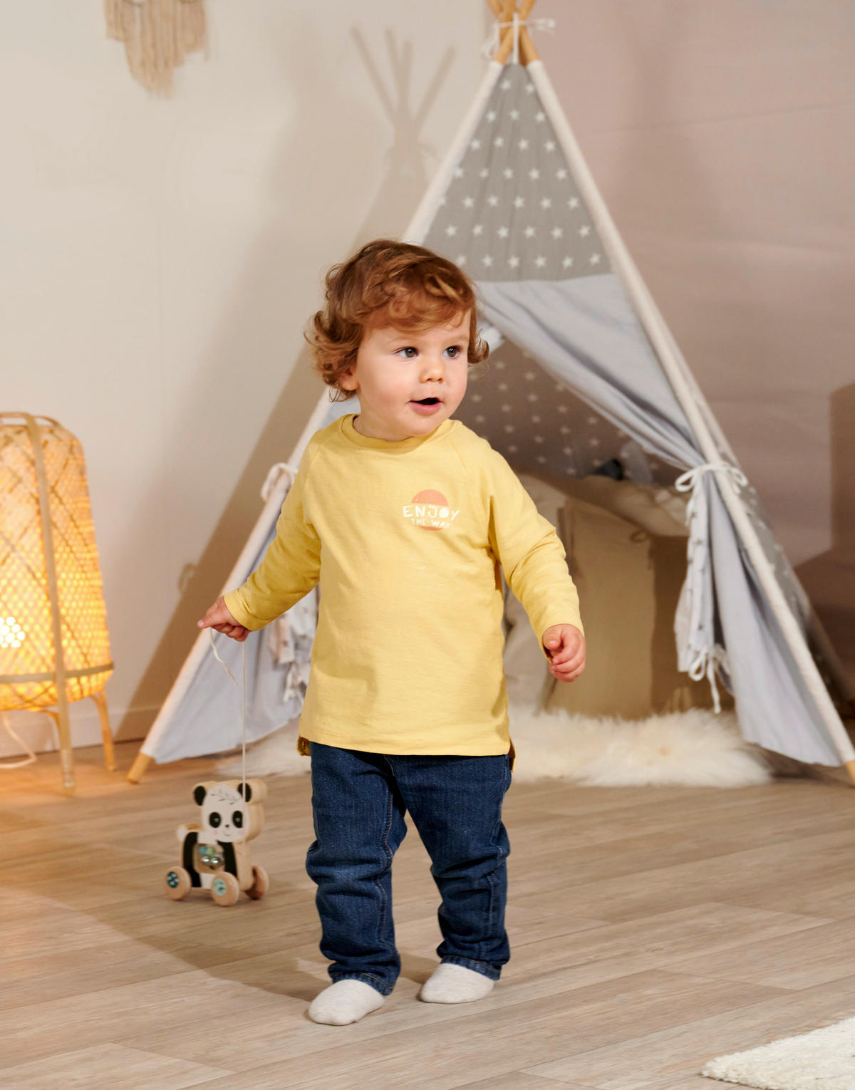 LERNSPIEL Panda  - Multicolor, Basics, Holz/Kunststoff (8/17/16,5cm) - Eichhorn