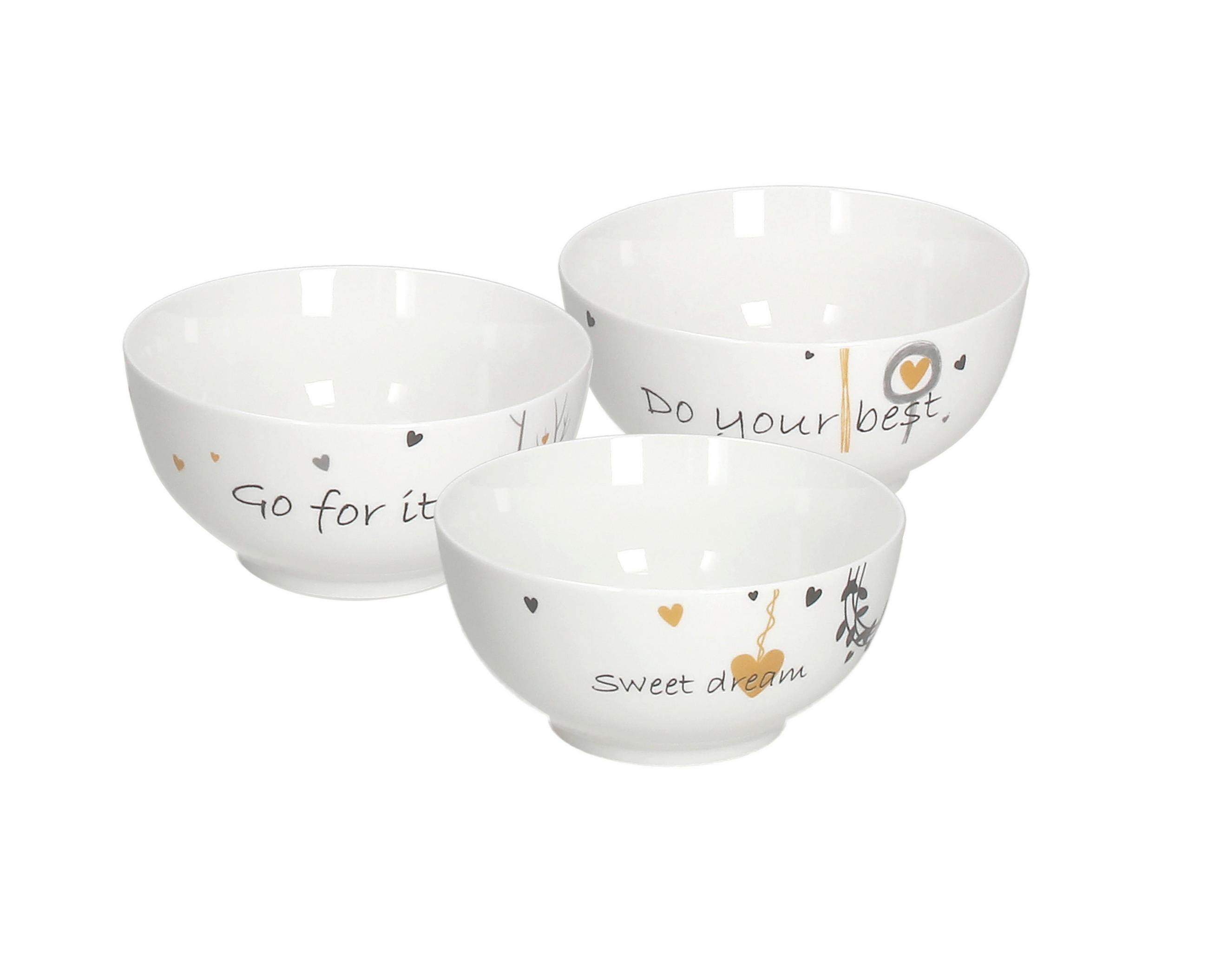 SKLEDA   14 cm        - bela/večbarvno, Basics, keramika (14cm) - Tognana