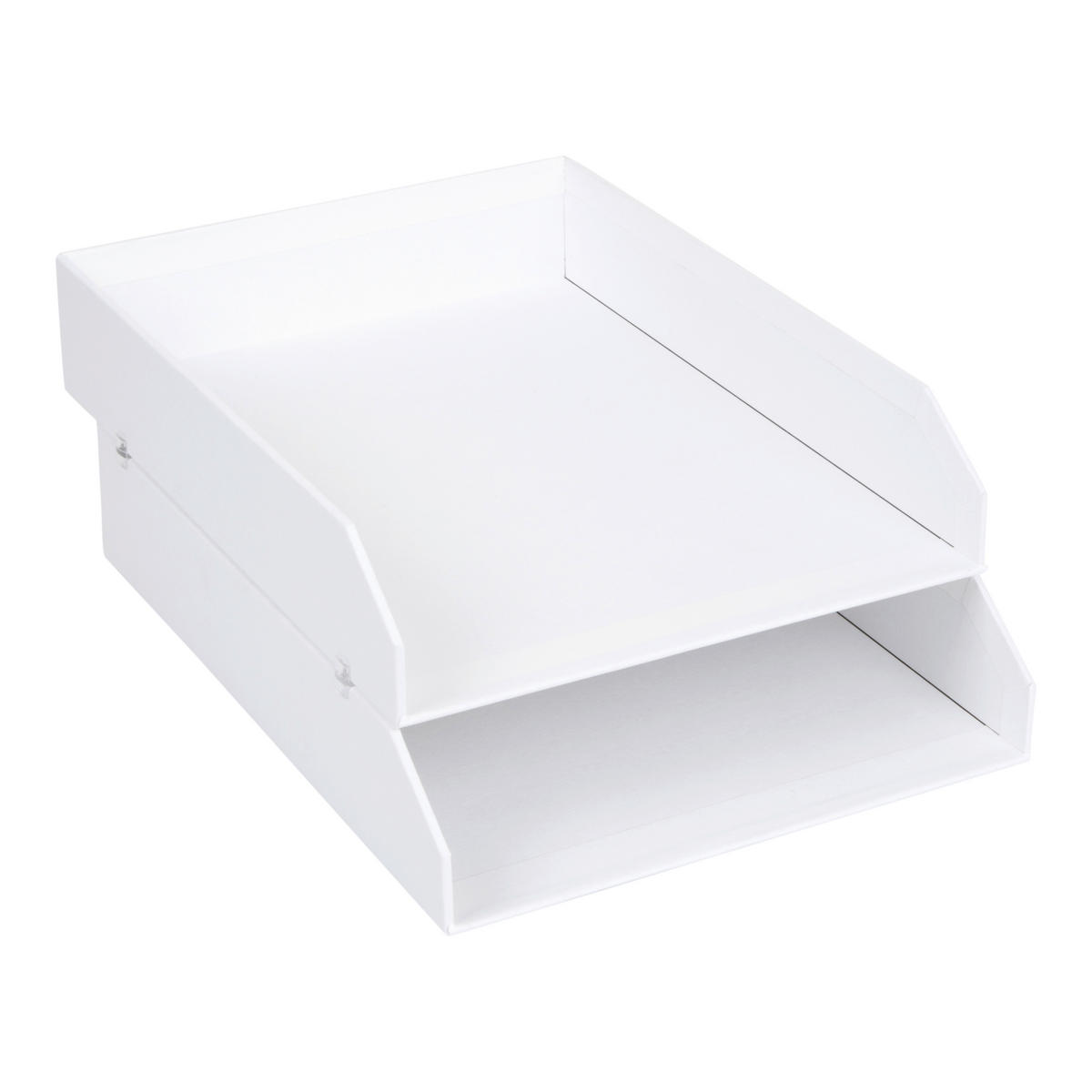 ODKLADAČ NA DOKUMENTY - bílá, Basics, karton/papír (23/31/6cm)