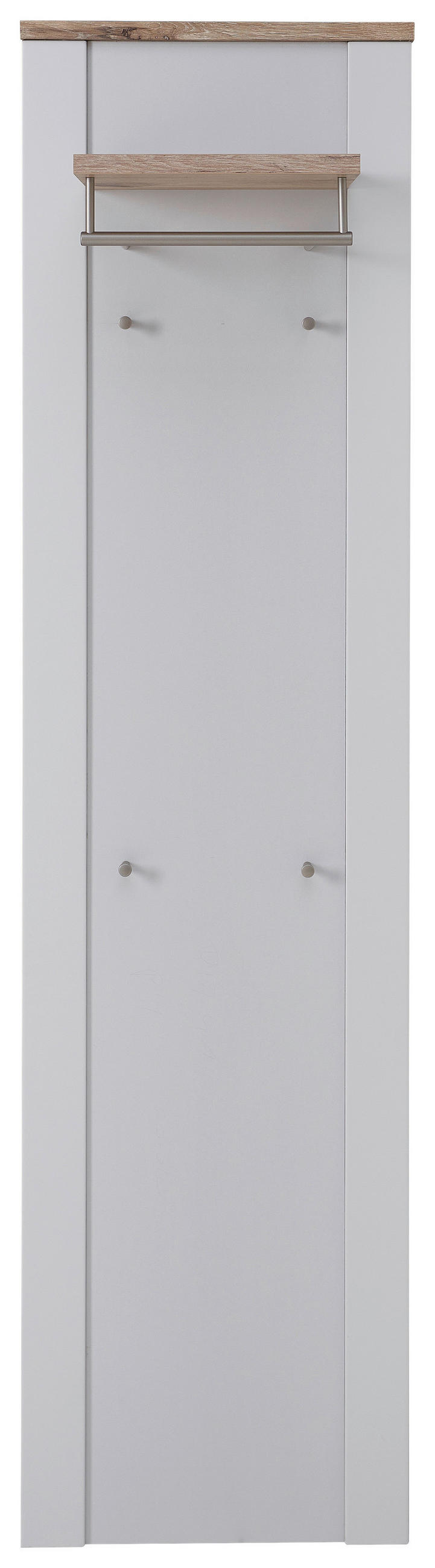 GARDEROBENPANEEL 48/188/30 cm  - Eichefarben/Braun, Lifestyle, Holzwerkstoff (48/188/30cm) - MID.YOU