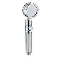 DUSCHKOPF   - Chromfarben, Basics, Kunststoff (8/28/5cm) - MSV